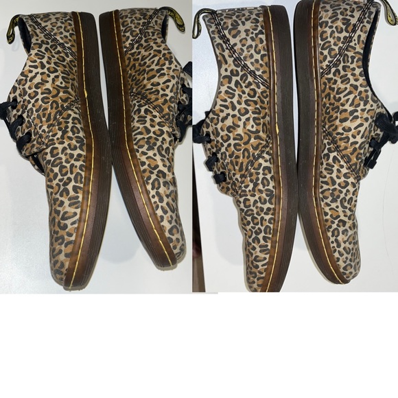 Dr. Marten Aldgate Leopard Print Lace Up Shoes Size 9 - Picture 2 of 14